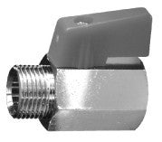 KH-14-SS mini ball valve 1/4" (V2A)