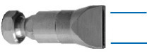 1-DU-SL-GS flat nozzle 18x2,5